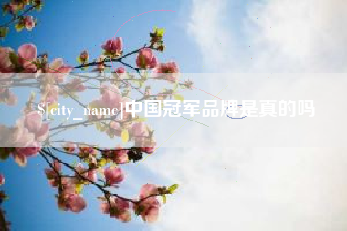 澳门中国冠军品牌是真的吗