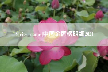 澳门中国金牌榜明细2021
