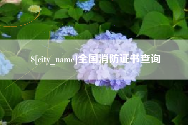 澳门全国消防证书查询