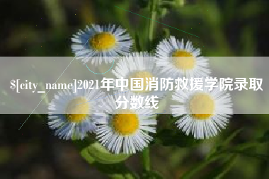 澳门2021年中国消防救援学院录取分数线