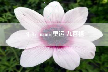 澳门奥运 九宫格