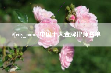 澳门中国十大金牌律师名单