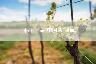 澳门中国队 冠军