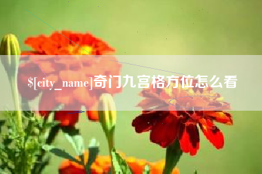 澳门奇门九宫格方位怎么看