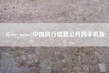 澳门中国执行信息公开网手机版