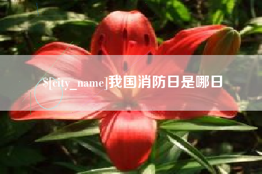 澳门我国消防日是哪日