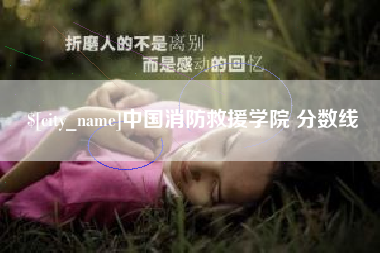 澳门中国消防救援学院 分数线