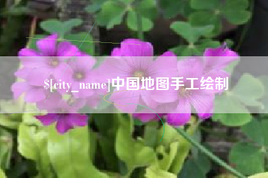 澳门中国地图手工绘制