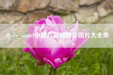 澳门中国九宫格数字图片大全集
