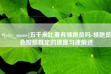 澳门五千米比赛有领跑员吗-领跑员会按照既定的速度匀速前进
