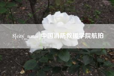 澳门中国消防救援学院航拍