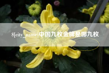 澳门中国九枚金牌是哪九枚