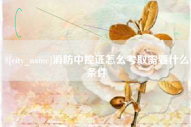 澳门消防中控证怎么考取需要什么条件