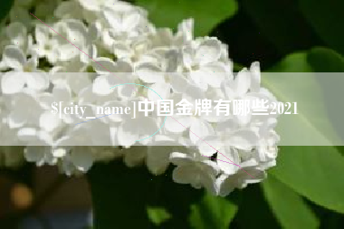 澳门中国金牌有哪些2021